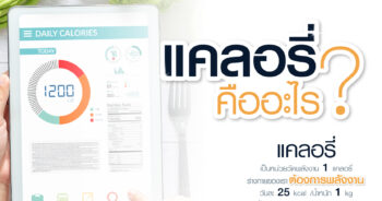 ลดน้ำหนักแบบนับแคลอรี่